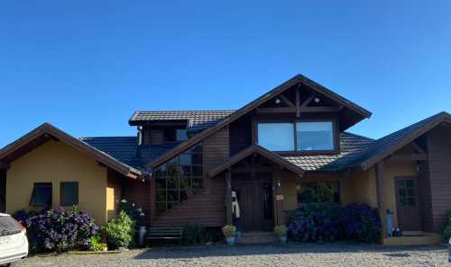 Venta Casa N�12 en condominio La Uni�n con vista al lago, sector Los Riscos, Puc�n