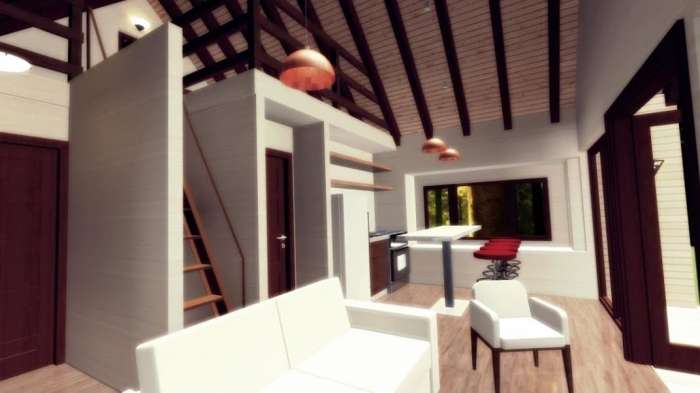 Plans Venta Casa en Condominio Mirador Los Nevados, ubicada a 15 minutos de Puc�n