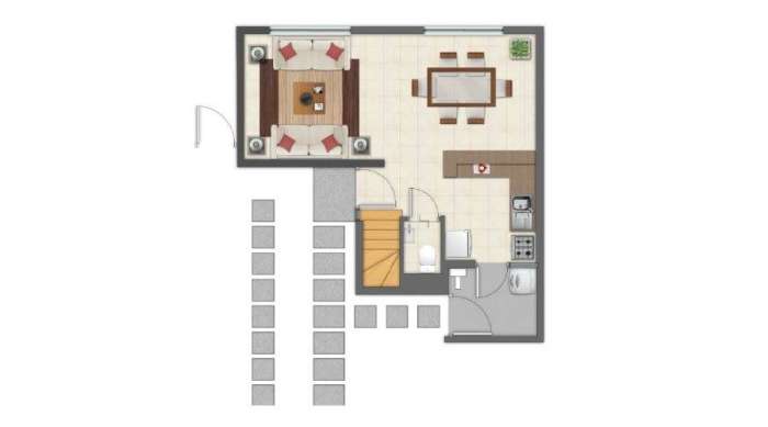 Planos Arriendo Casa N� 64 en Condominio Los Robles II
